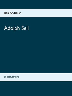 cover image of Adolph Sell